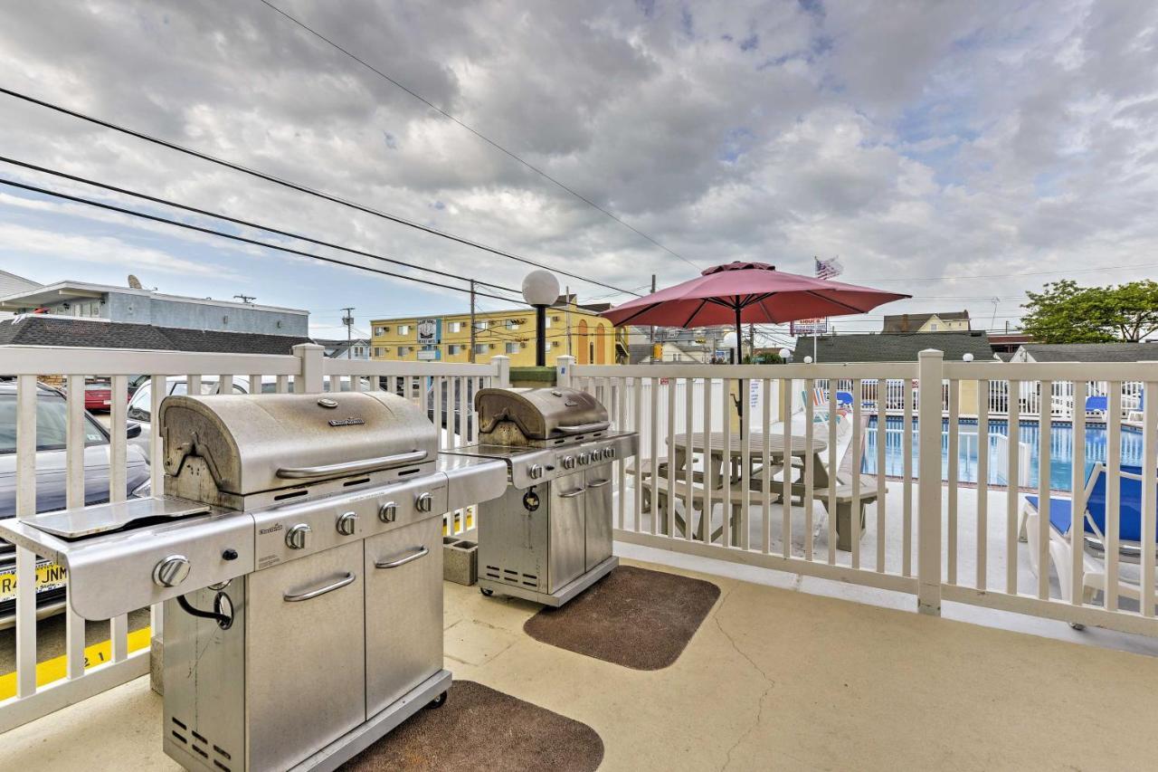 North Wildwood Condo With Pool, Walk To Boardwalk! 외부 사진