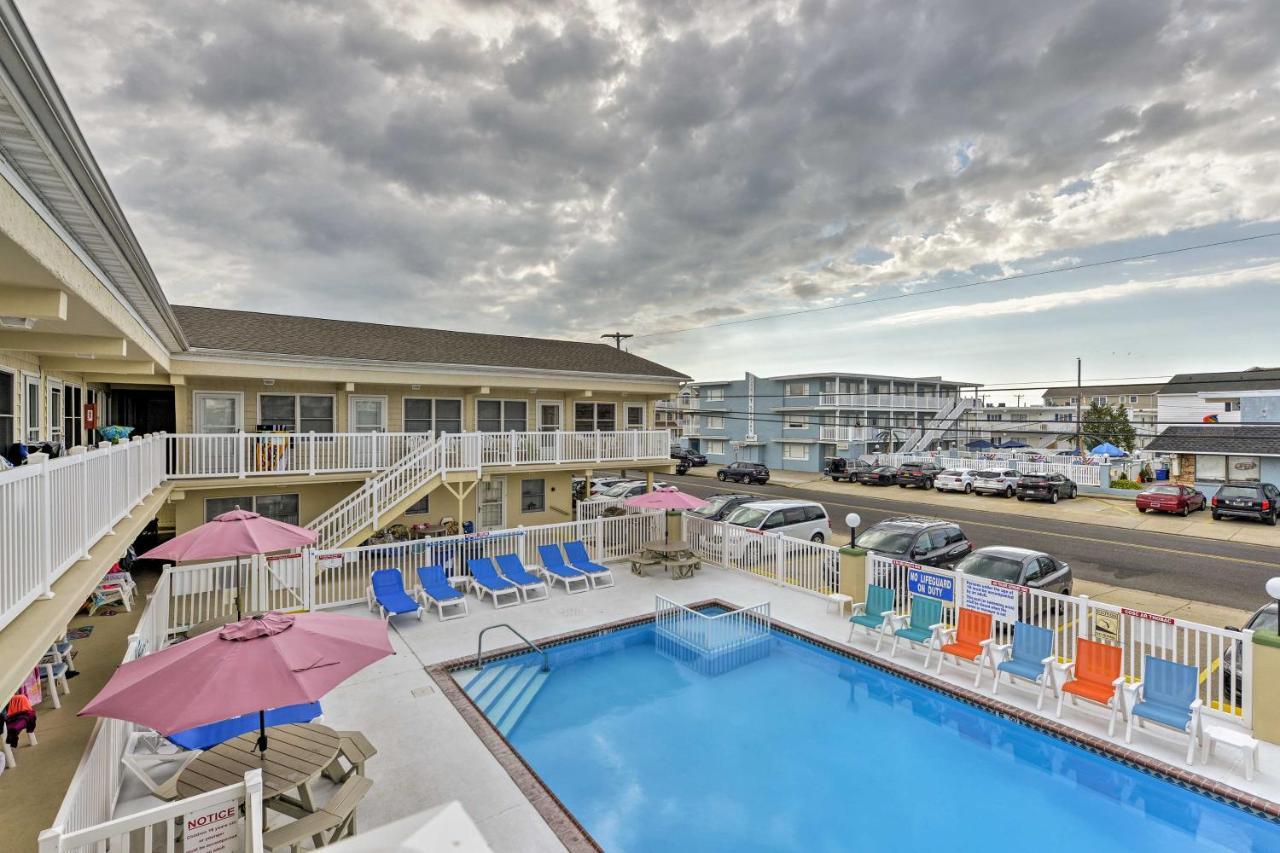 North Wildwood Condo With Pool, Walk To Boardwalk! 외부 사진